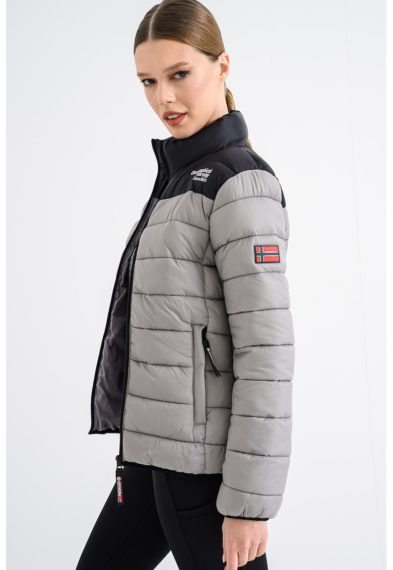 Geaca cu vatelina si logo