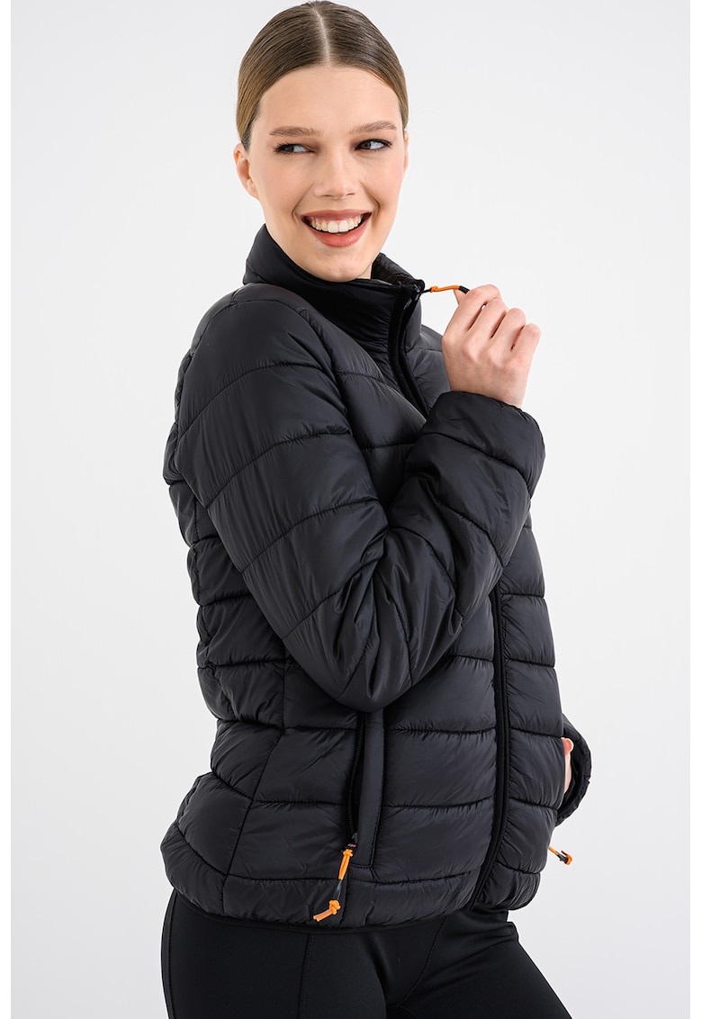 Geaca rezistenta la vant cu vatelina si buzunare laterale Atikolor