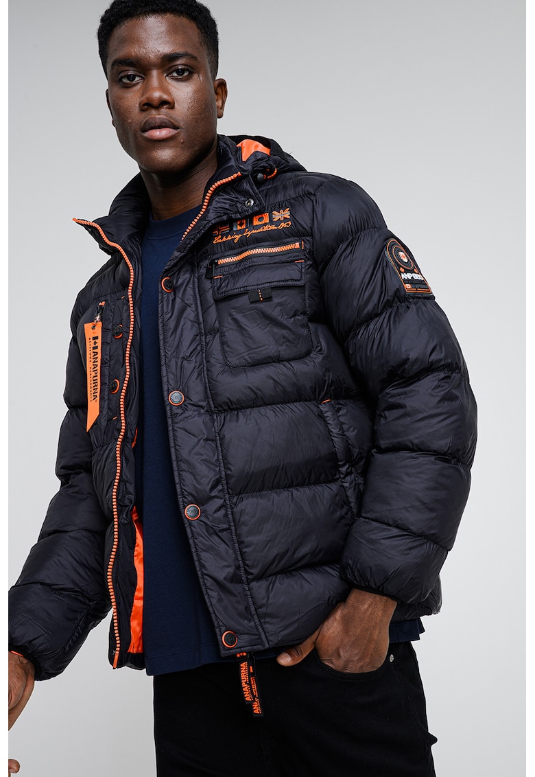 Geaca Citernana - Negru/Portocaliu