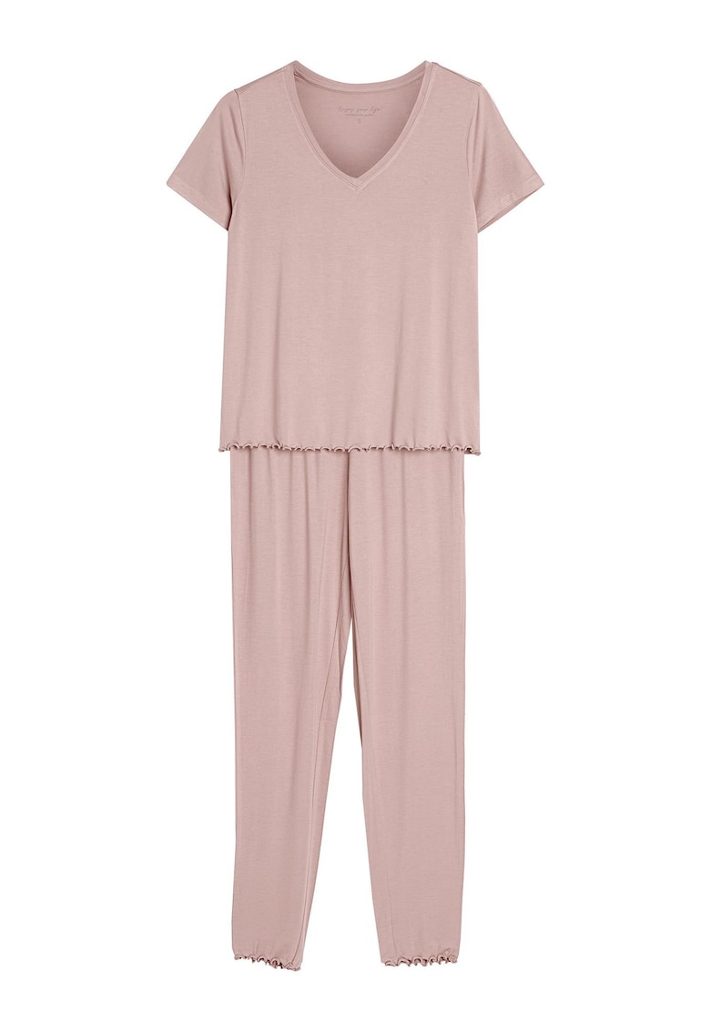 Pijama dama Bej Pal Noves