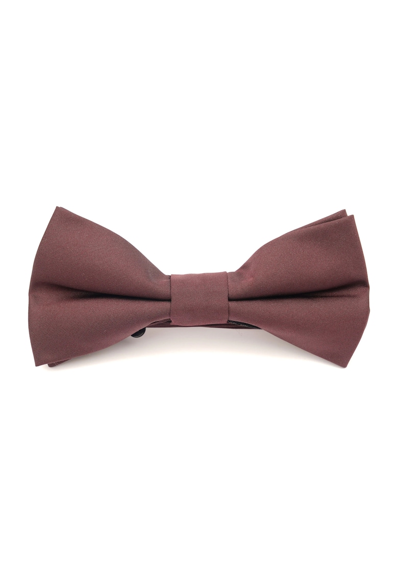 Papion bordo inchis din matase – model clasic