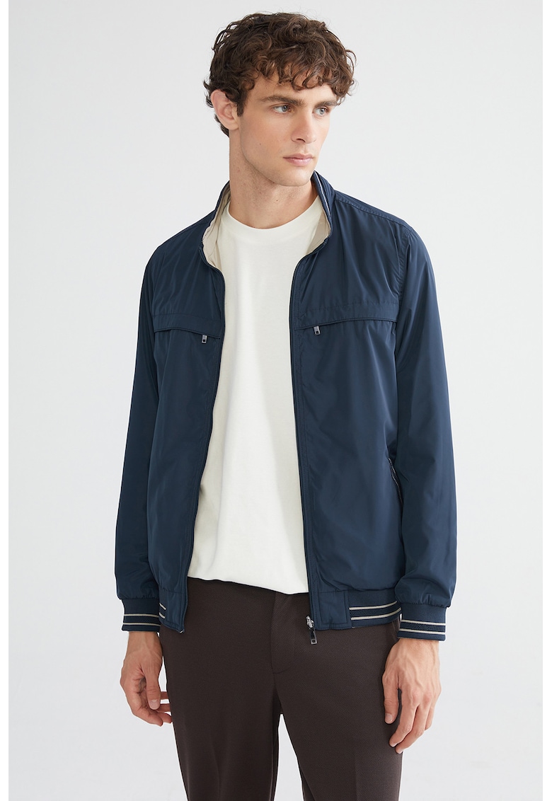 Jacheta reversibila cu buzunare laterale