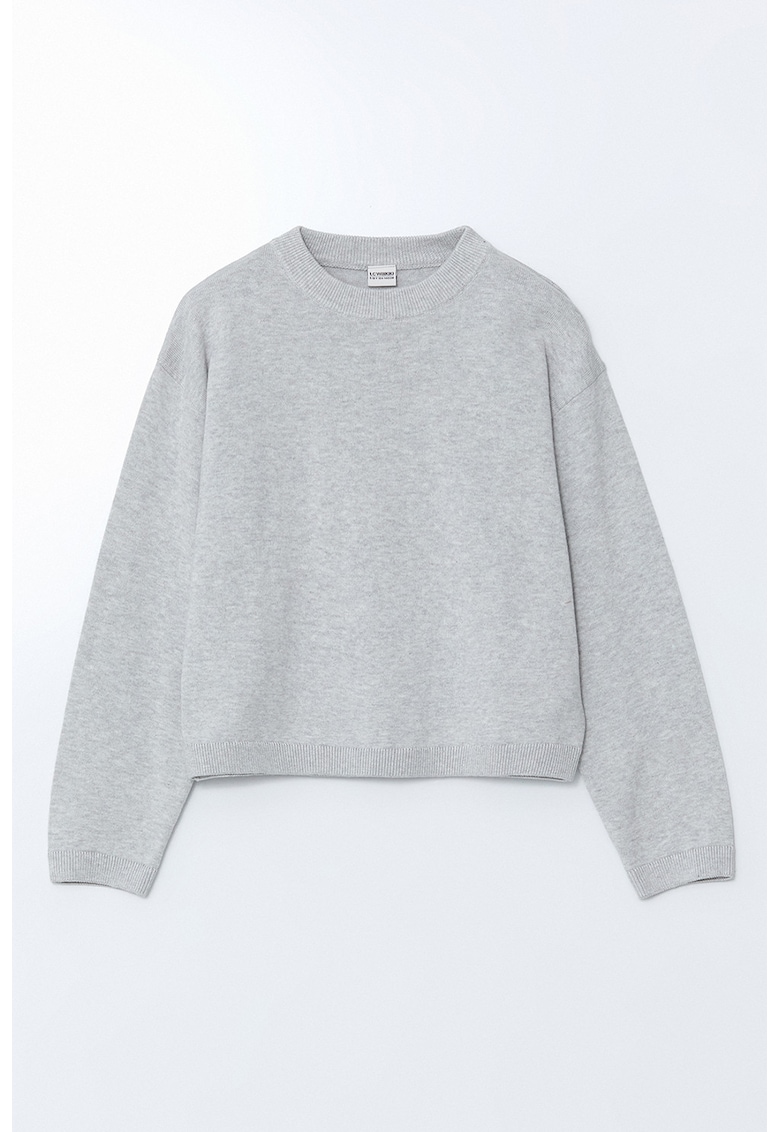 Bluza de trening lejera cu model uni