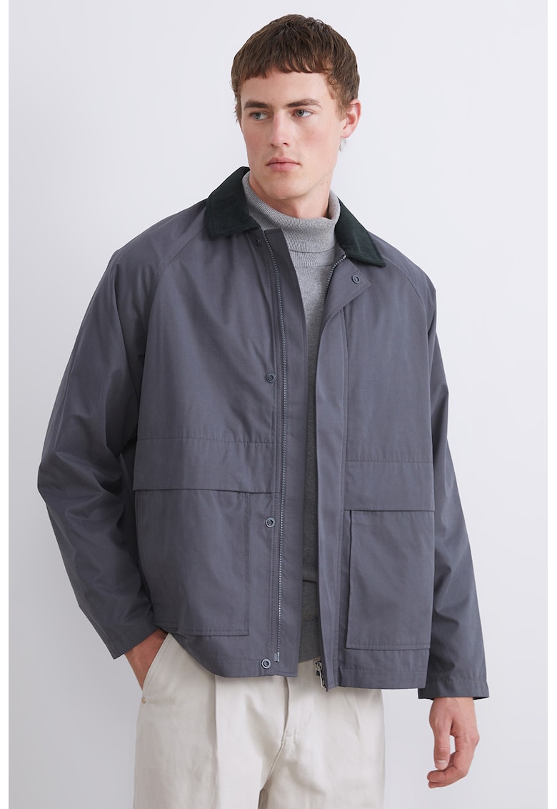 Jacheta cu guler din reiat