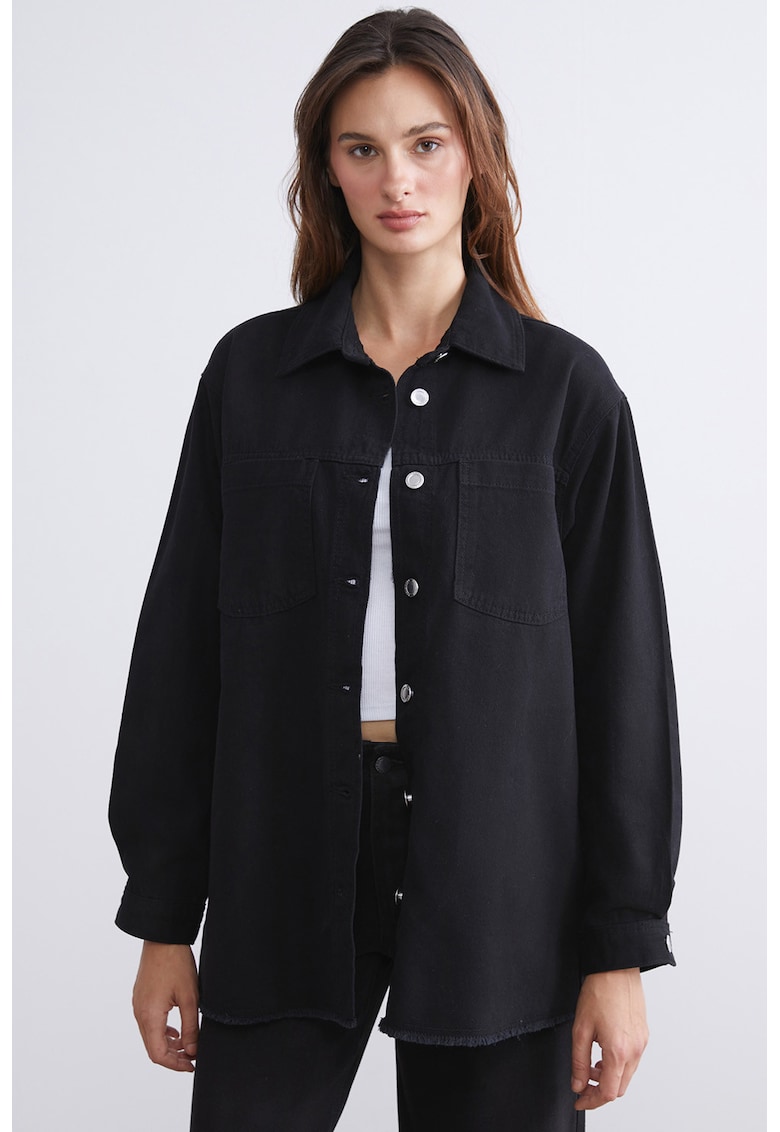 Jacheta-camasa cu buzunare pe piept