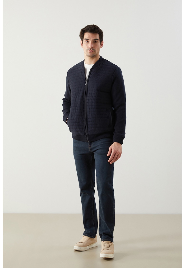 Jacheta bomber cu model uni