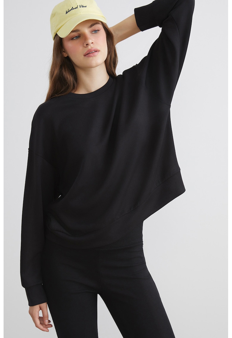 Bluza de trening lejera din amestec de bumbac