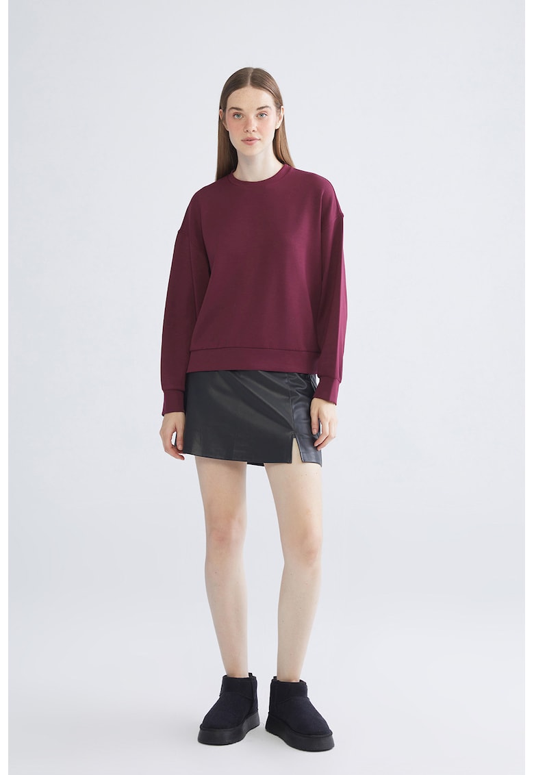 Bluza de trening lejera din amestec de bumbac