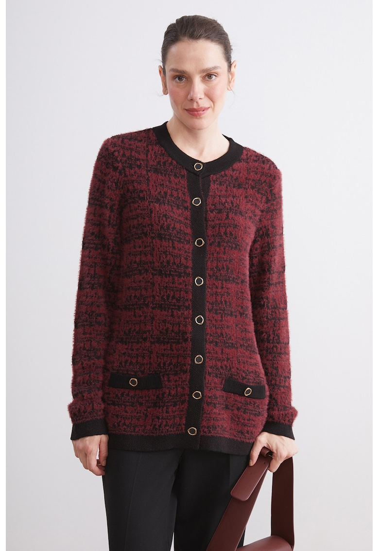 Cardigan din tricot cu nasturi