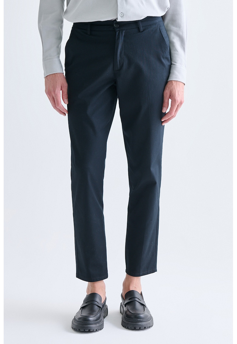 Pantaloni chino crop