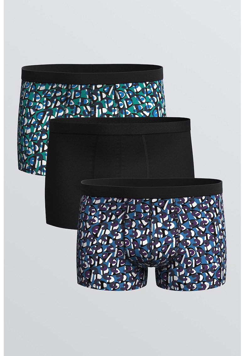 Set de boxeri cu model - 3 perechi