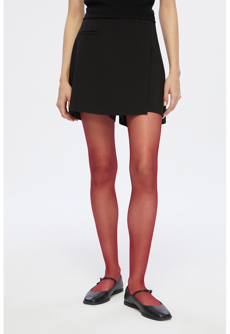 Dres transparent cu model uni - 15 DEN