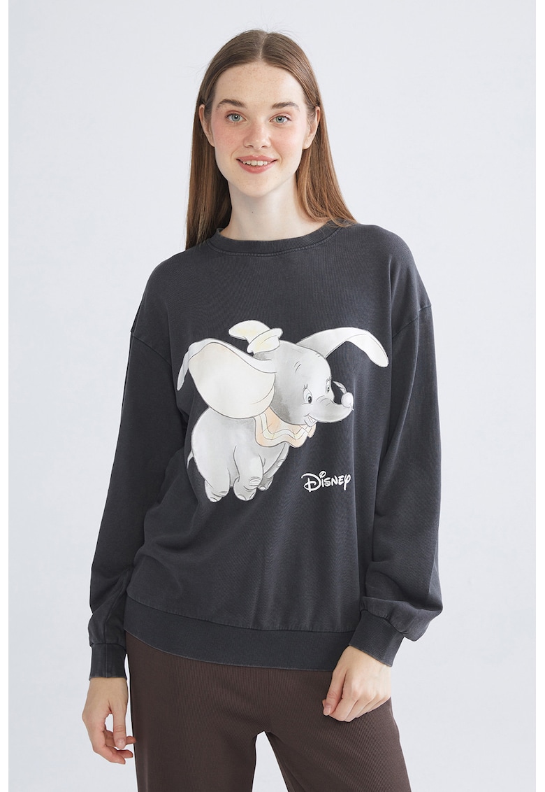 Bluza de trening de bumbac cu design grafic