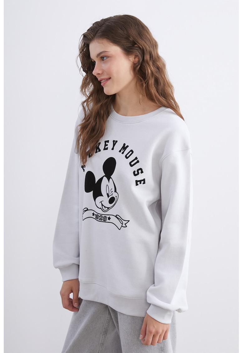 Bluza de trening cu imprimeu Mickey Mouse