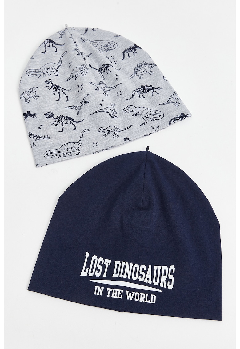 Set de caciuli cu model - 2 piese