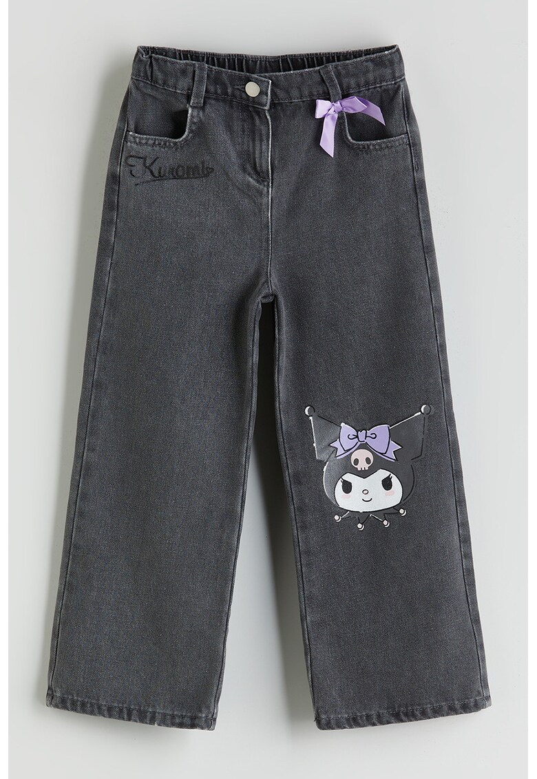 Blugi cu croiala ampla - Gri