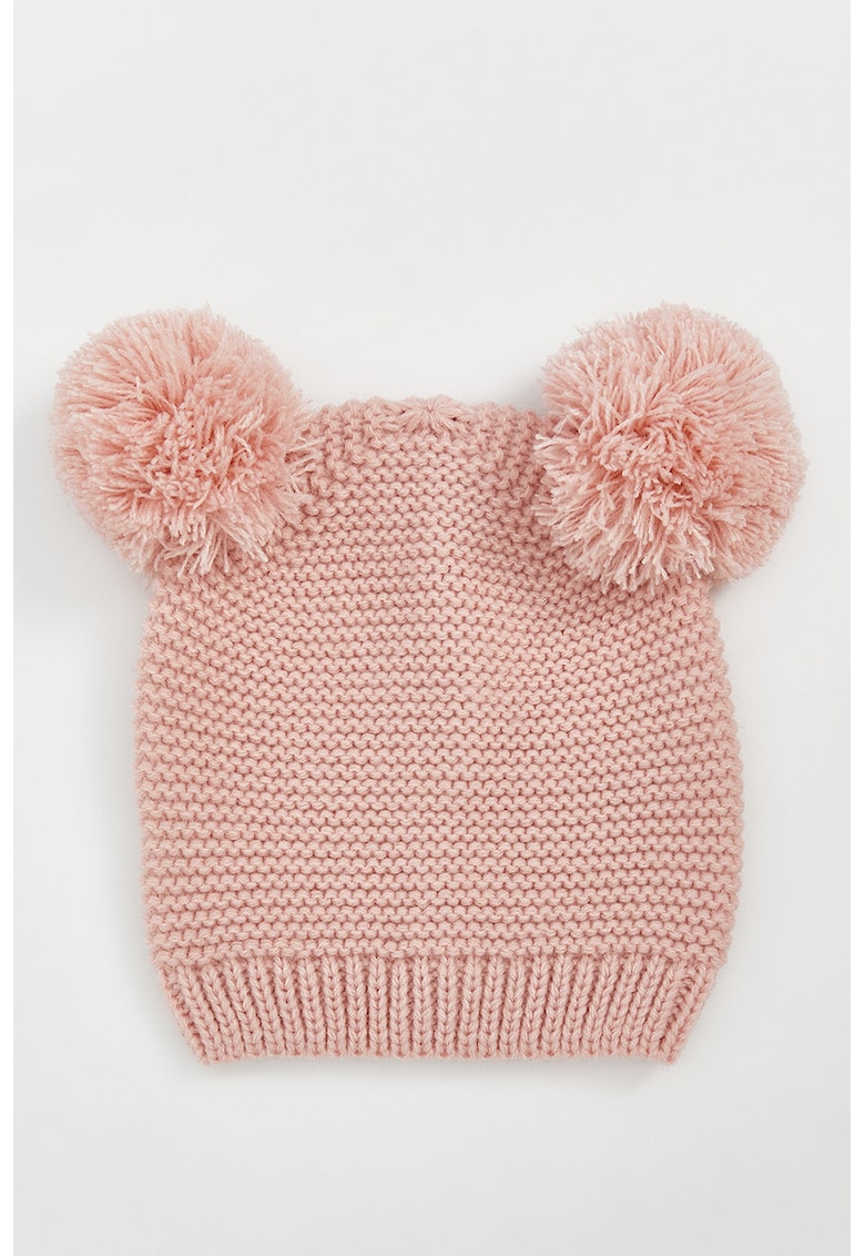 Caciula tricotata cu ciucure