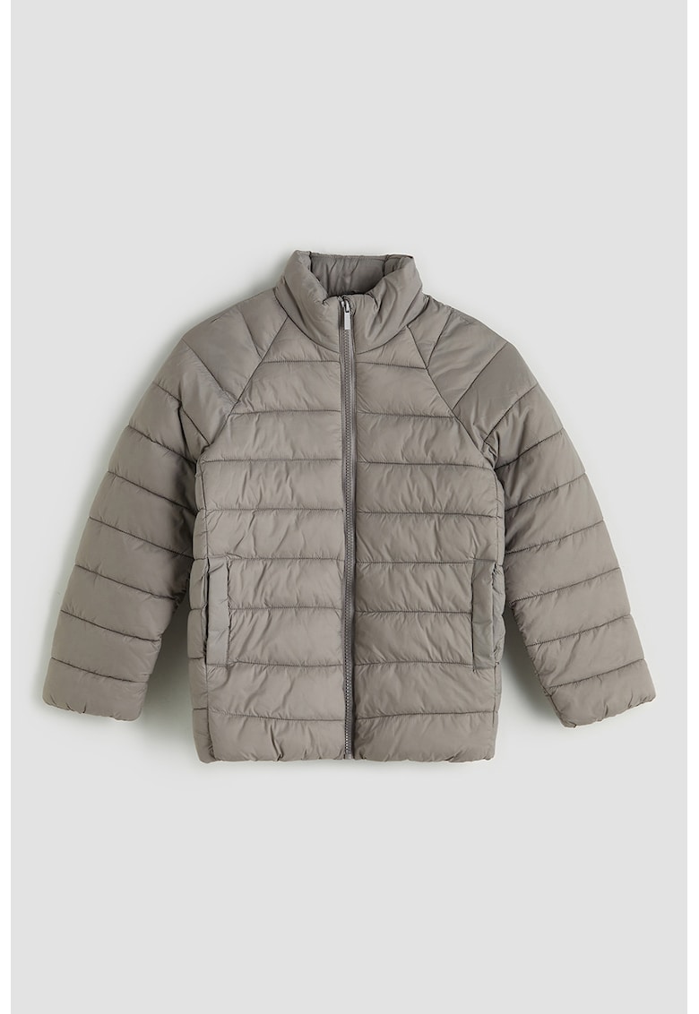 Jacheta cu vatelina si guler scurt