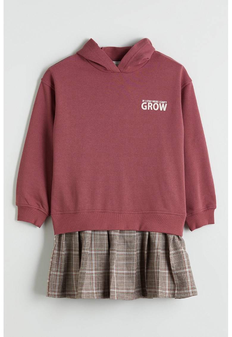 Rochie cu gluga si model 2in 1