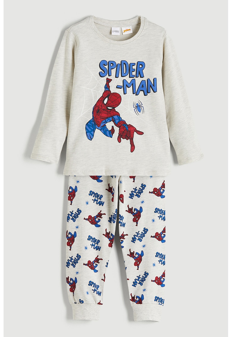 Pijama regular fit cu model Spider-Man