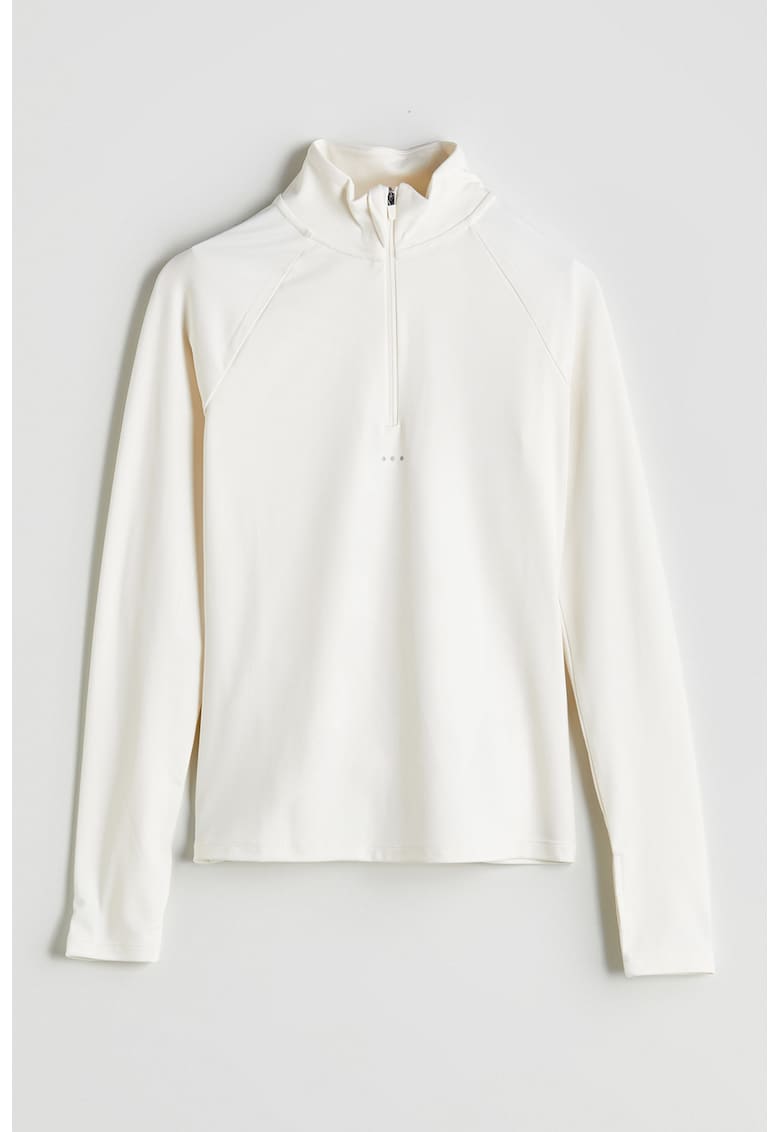 Bluza cu fenta cu fermoar