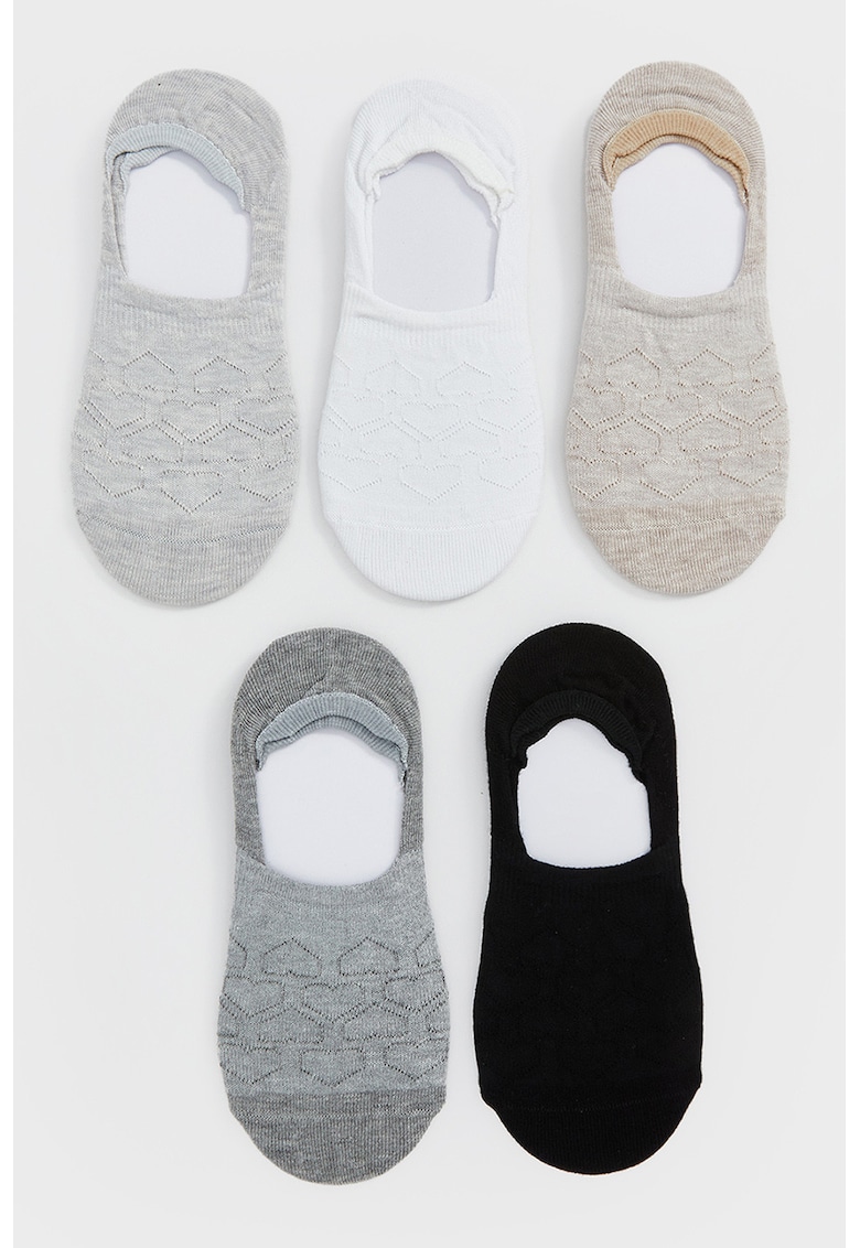 Set de sosete foarte scurte - 5 perechi