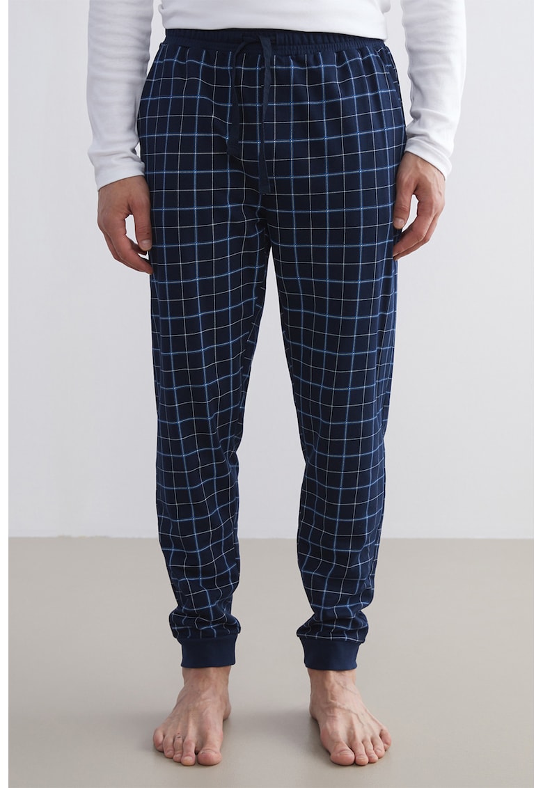 Pantaloni de pijama in carouri