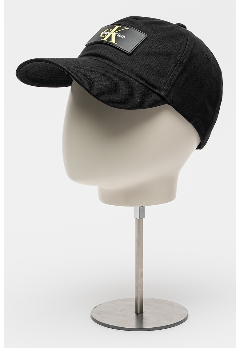 Sapca textila cu logo - Negru
