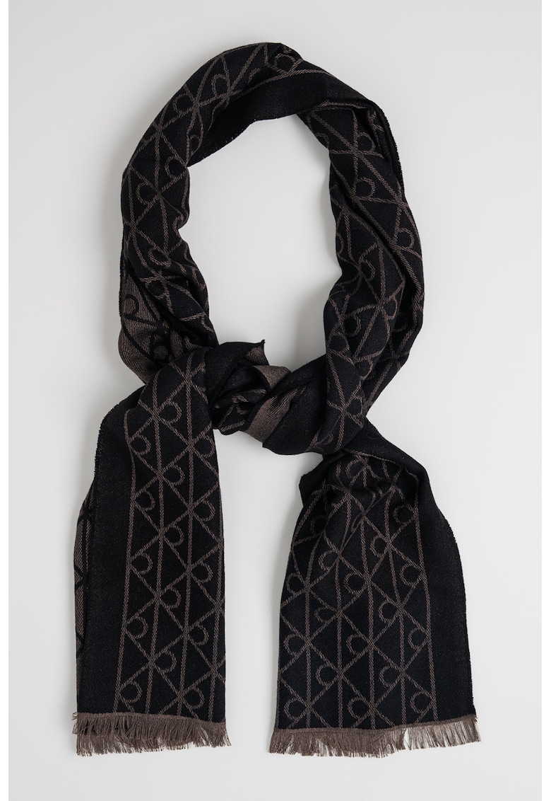 Esarfa cu model logo