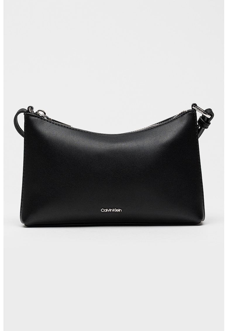 Geanta crossbody de piele ecologica cu fermoar