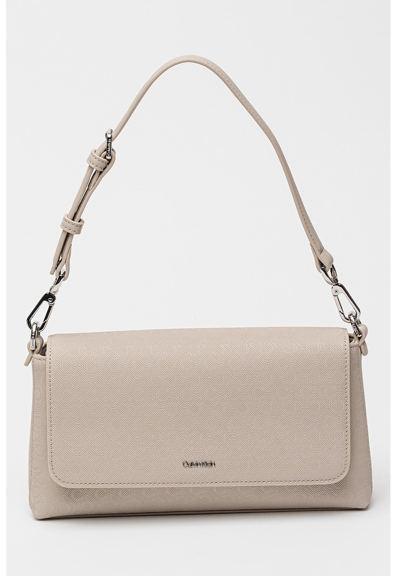 Geanta cu clapa si monograma