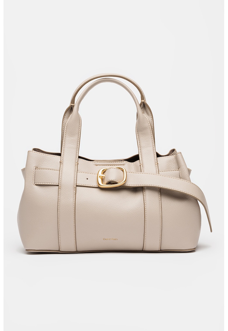 Geanta din piele ecologica cu maner si bareta aditionala