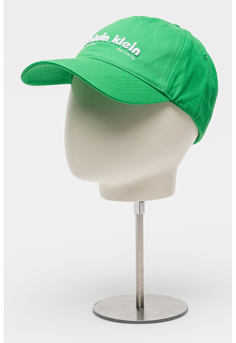 Sapca baseball cu detaliu logo - Verde electric
