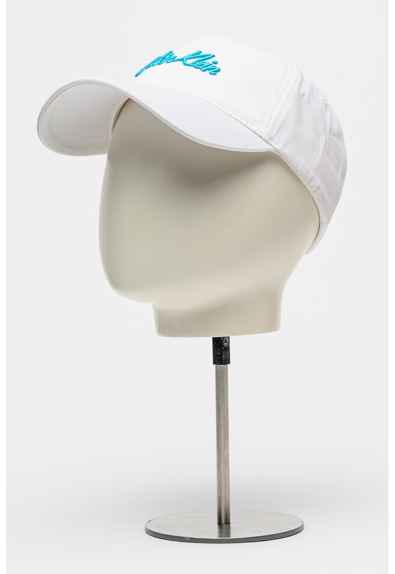 Sapca baseball cu logo brodat - Alb murdar/Verde persan