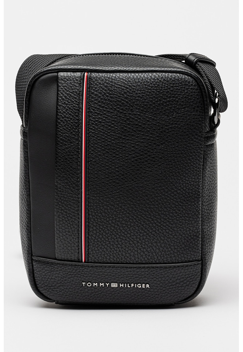 Geanta crossbody de piele ecologica Breezy - Negru