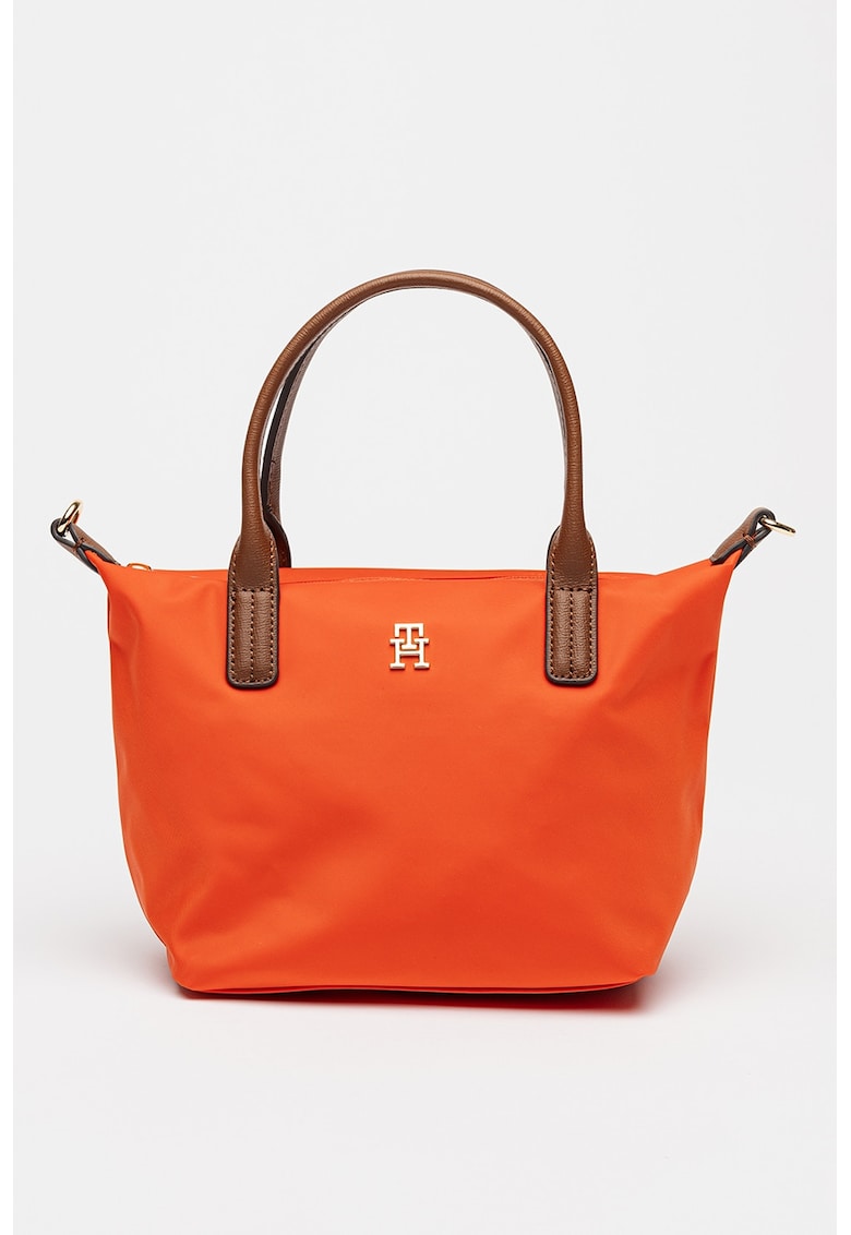 Geanta cu bareta de umar si detaliu logo