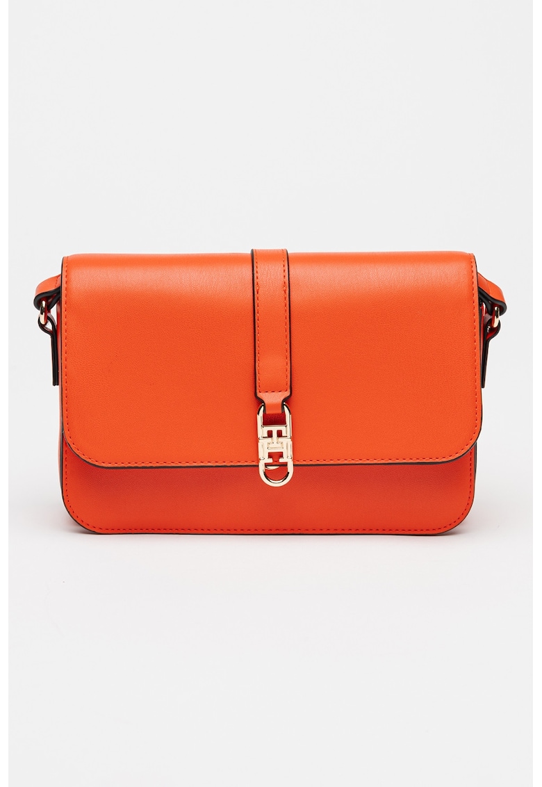 Geanta crossbody din piele ecologica Libre - Coral