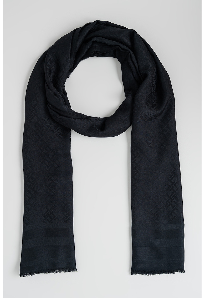 Esarfa de modal cu monograma