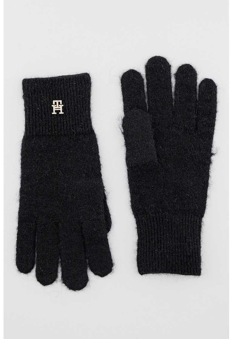 Manusi pufoase din amestec de lana