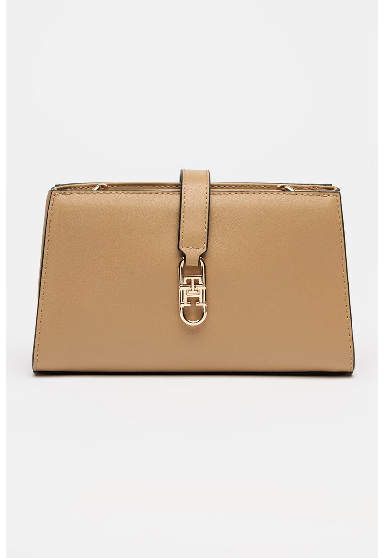 Geanta crossbody de piele ecologica Libre - Maro camel