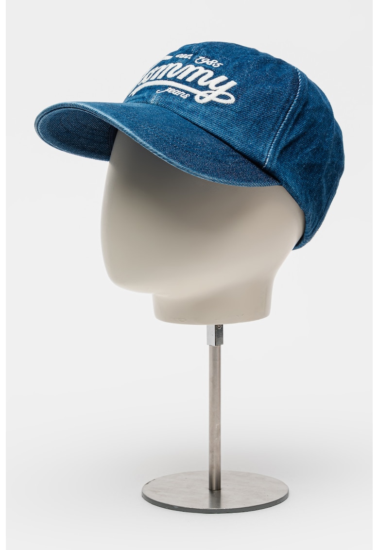 Sapca de denim cu logo