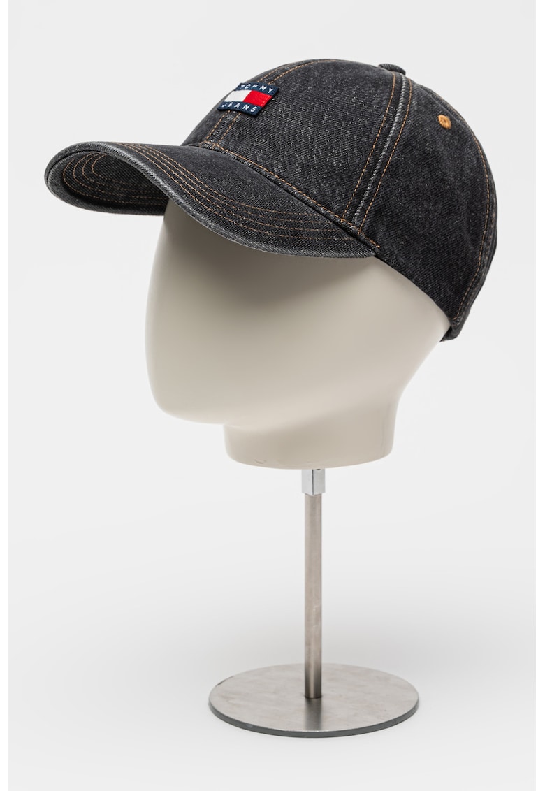 Sapca de denim cu logo