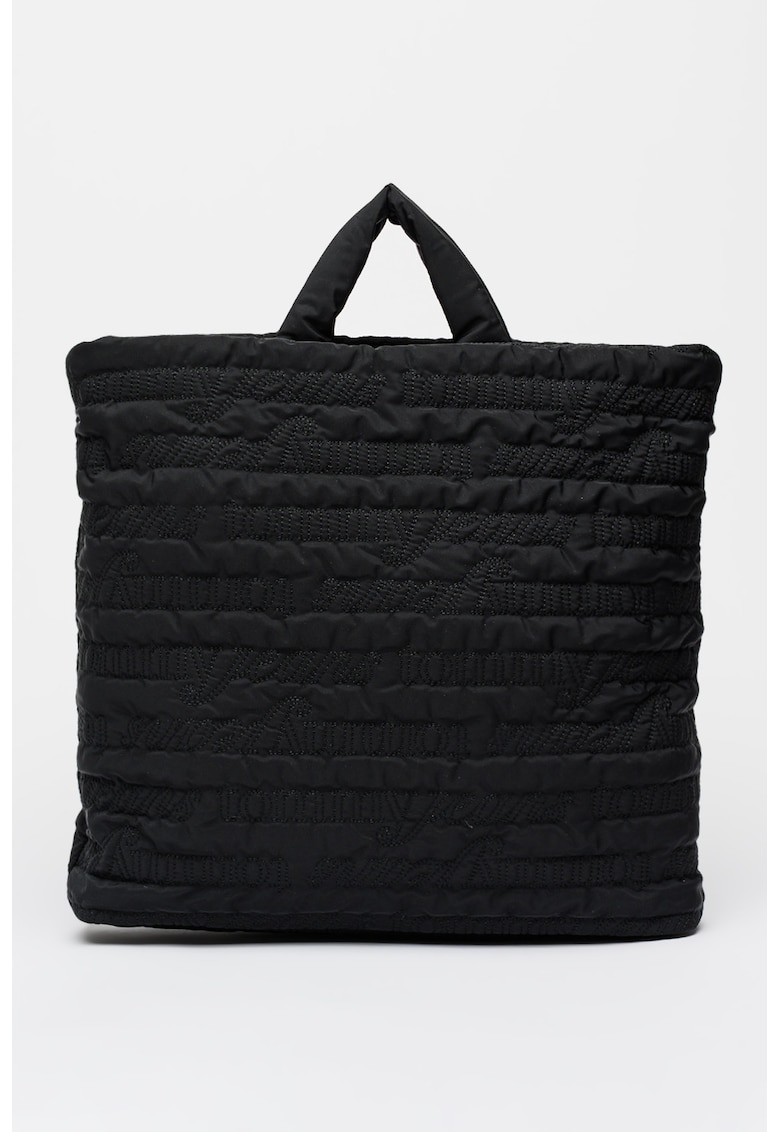 Geanta tote textila - Negru