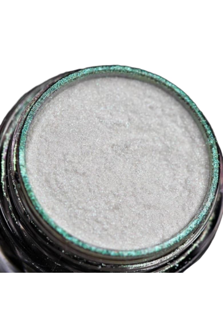 Pigment PK13 alb translucid cu irizatii verde-deschis Duochrome pentru machiaj - 1g Pigment PK13 alb translucid cu irizatii verde-deschis Duochrome pentru machiaj - 1g