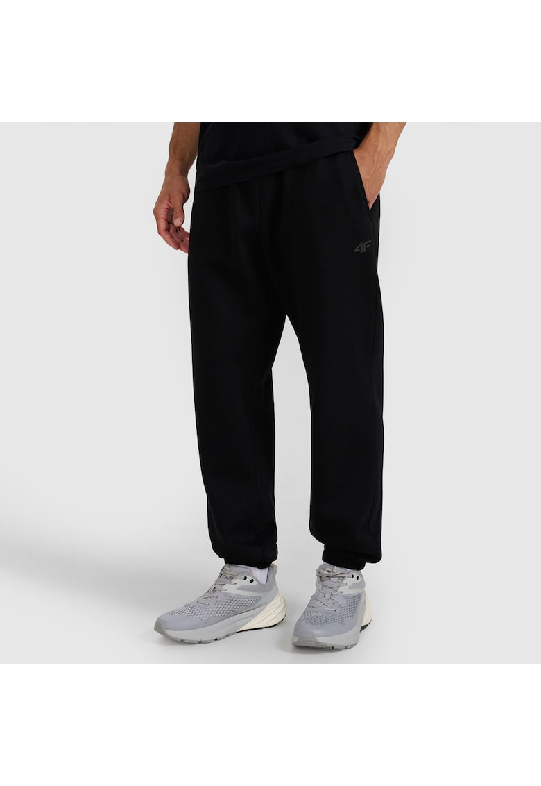 Pantaloni sport barbati - pantaloni de trening - culoare neagra -