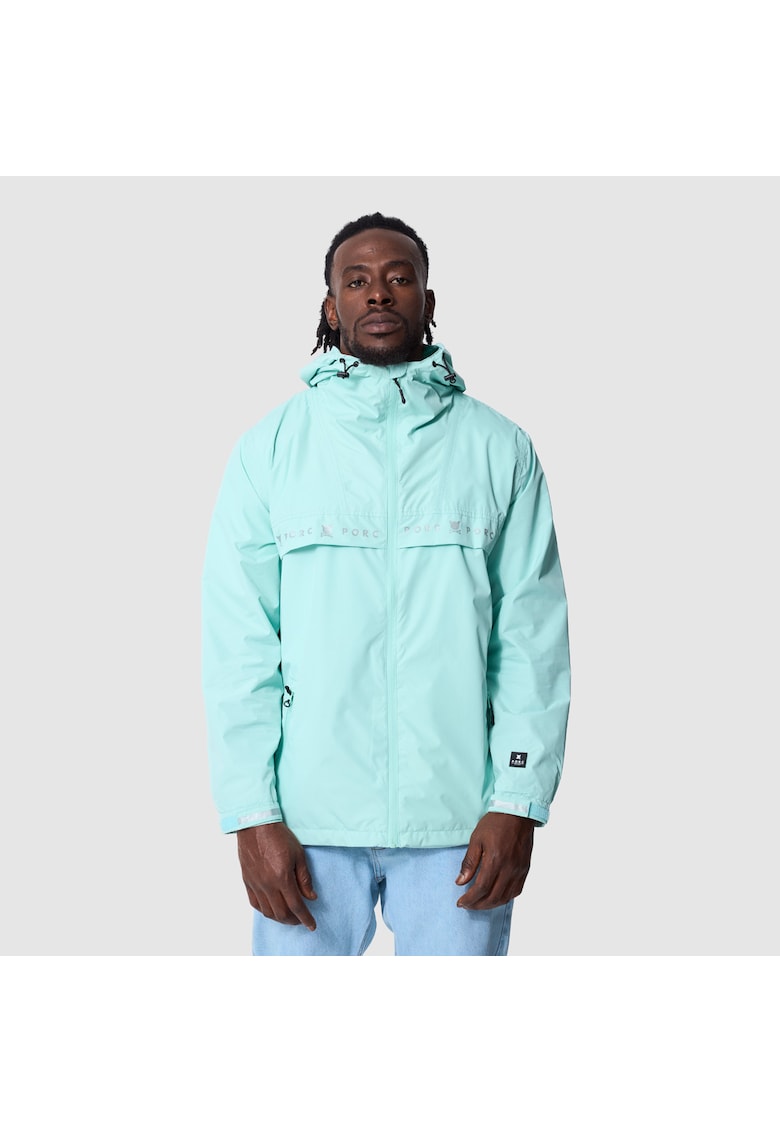 Porc Jacheta unisex cu detalii reflectorizante - Verde deschis