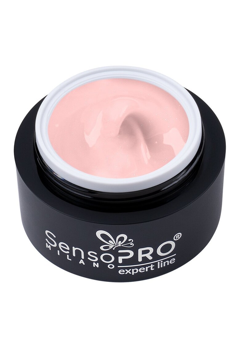Gel Constructie Unghii Expert Line Milano - Shimmer Old Rose 30ml