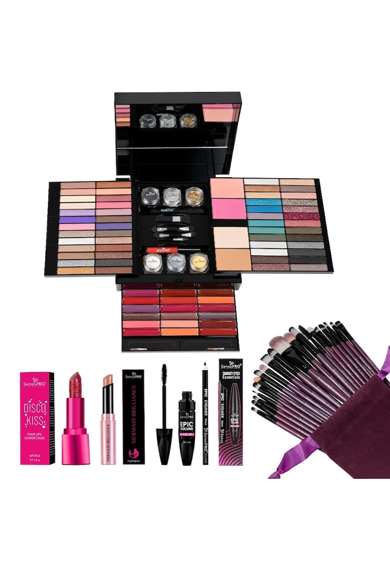 Set Machiaj MakeUp Fever + CADOURI