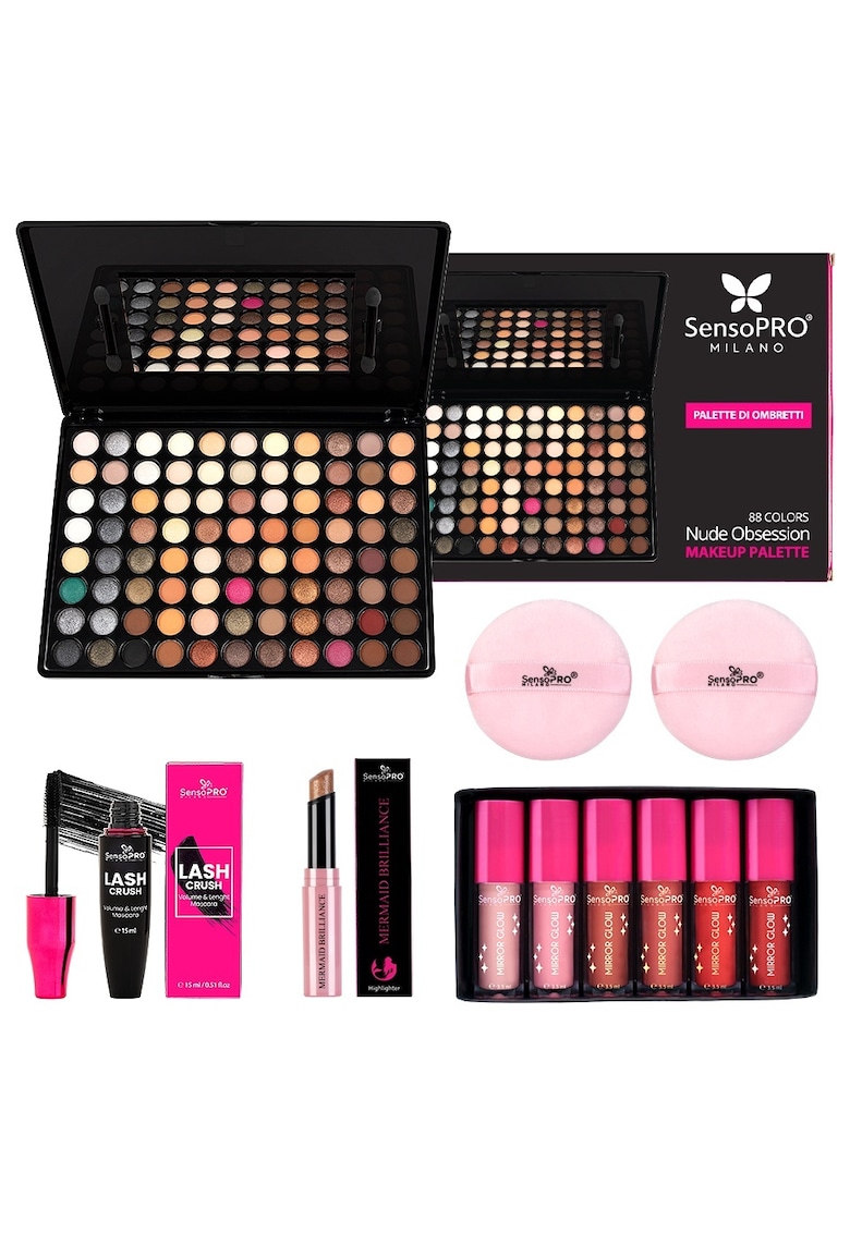 Set Machiaj Sweet Nudes + CADOURI