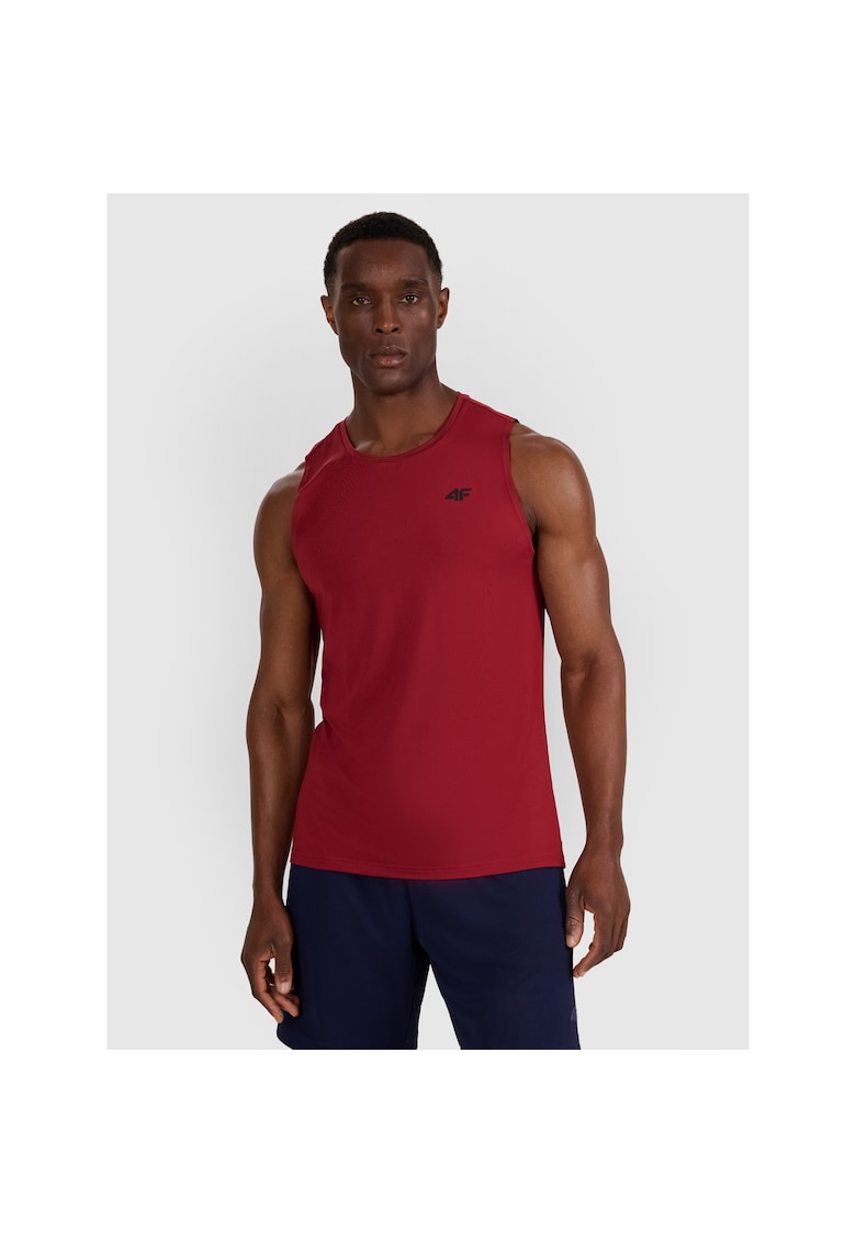 Maiou Antrenament Barbati Carmin - Respirabilitate - Uscare Rapida